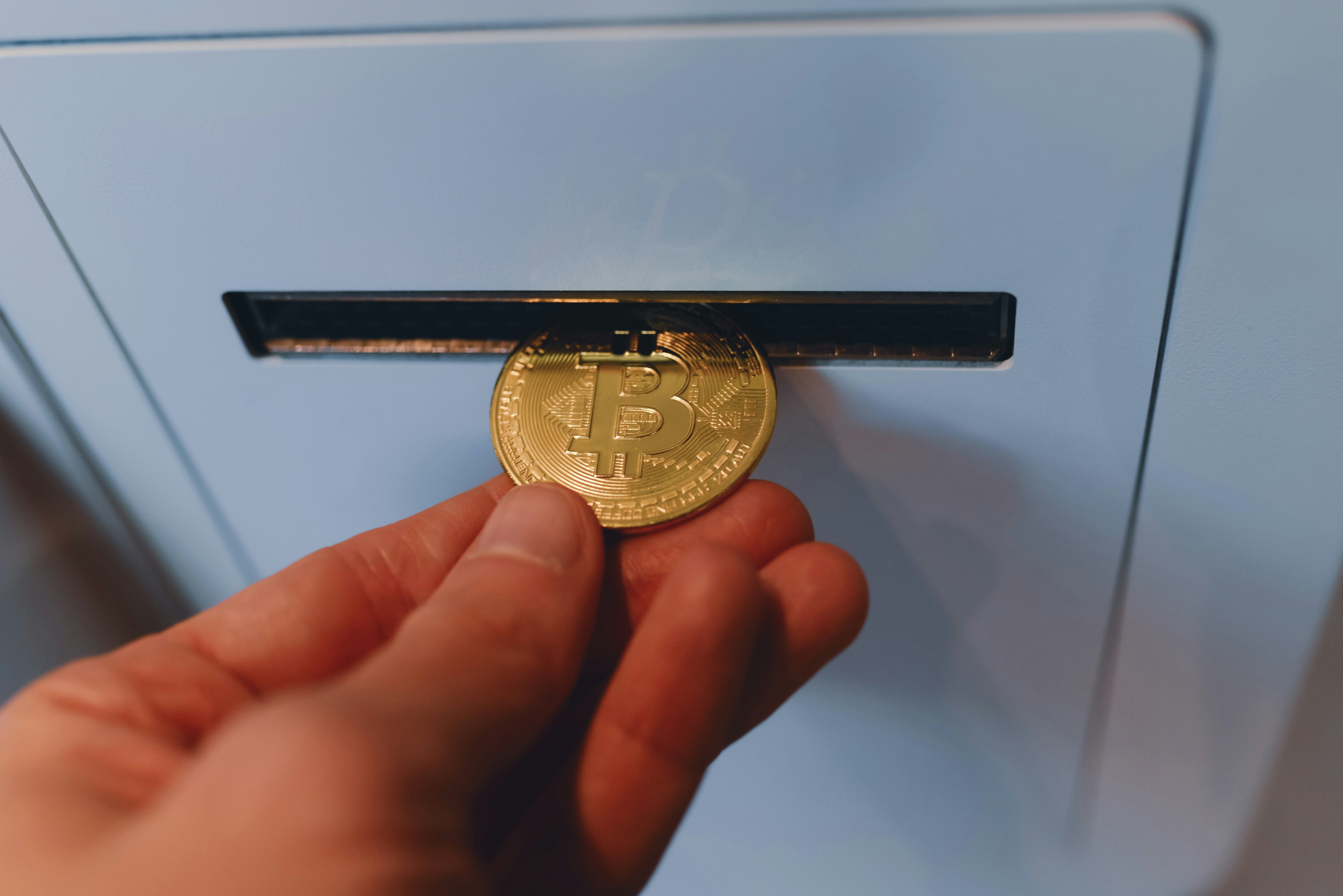 Reload Crypto ATM in use